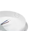   LED Lámpa, Fehér, Ovális, Mozgásérzékelővel,TECHNIK LAMP, 20W, 4000K, 2100/2300lm, IP54, 270x145x75 [mm], 17000h, 120°, 230V