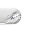LED Lámpa, Fehér, Ovális, Mozgásérzékelővel,TECHNIK LAMP, 20W, 4000K, 2100/2300lm, IP54, 270x145x75 [mm], 17000h, 120°, 230V