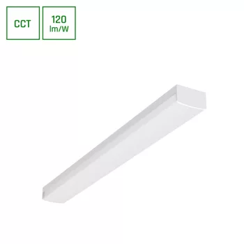    LED lámpatest, állítható színhőmérséklet, Subtilo, 15W, 2700/4000/6000K, 1800/1500lm, IP20, 230V, 120°, 600x60x35 mm
