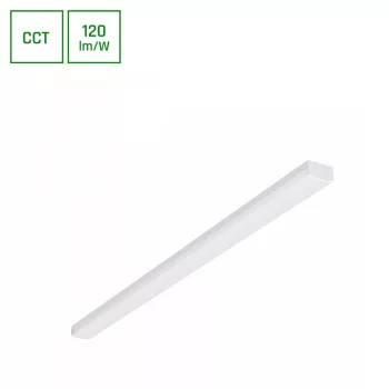    LED lámpatest, állítható színhőmérséklet, Subtilo, 30W, 2700/4000/6000K, 3600/3000lm, IP20, 230V, 120°, 1200x60x35 mm