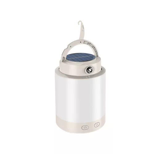  Szolár LED Kemping Lámpa+PowerBank, Campo, Állítható fényerősség,3000-3500-6500K, 3,7V, IP20, WW/CW/RGB, 121x168 (121x140 + 96x48) mm