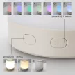  Szolár LED Kemping Lámpa+PowerBank, Campo, Állítható fényerősség,3000-3500-6500K, 3,7V, IP20, WW/CW/RGB, 121x168 (121x140 + 96x48) mm