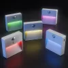   Spectrum LED Lépcsővilágító mozgásérzékelővel, RGB+3000K+DIM, 3,7V, IP20, 2db/csomag, Lumina POP