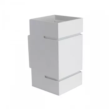   Spectrum Oldalfali lámpa, G9, IP20, max: 6W, négyzet, fehér, Squalla Lumo