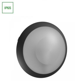   Spectrum Mennyezeti lámpa mozgásérzékelővel, E27, Max 13W, IP65, Fekete, 300X90mm, Nymphea Omni 