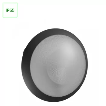   Spectrum Mennyezeti lámpa mozgásérzékelővel, E27, Max 13W, IP65, Fekete, 300X90mm, Nymphea Omni 