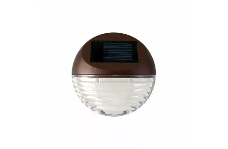 TRX Solar oldalfali lámpa, kerek