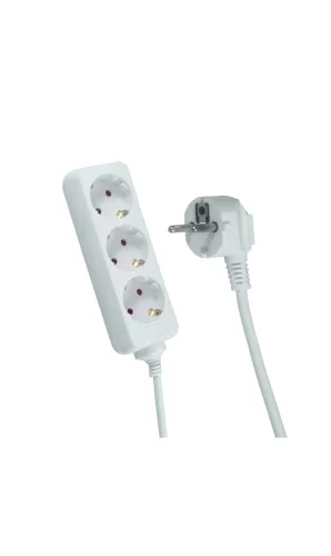Trixline Hosszabbító 3 aljzat, SCHUKO, 3M