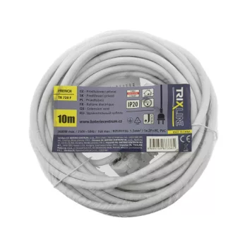 Trixline Hosszabbító, 16A, 1,5mm2, 10 m