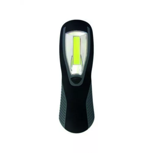 TRX LED kézilámpa, 3xAA/R6 elem, fekete/szürke