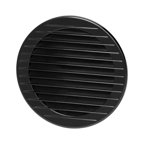 ORNO kerek szellőzőrács ventilátorokhoz, 120-as, grafit, ABS, átmérő: 148 mm