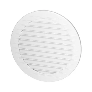   ORNO kerek szellőzőrács ventilátorokhoz, 120-as, fehér, ABS, átmérő: 148 mm