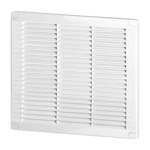 ORNO négyzet szellőzőrács ventilátorokhoz, 250x250 mm, ABS