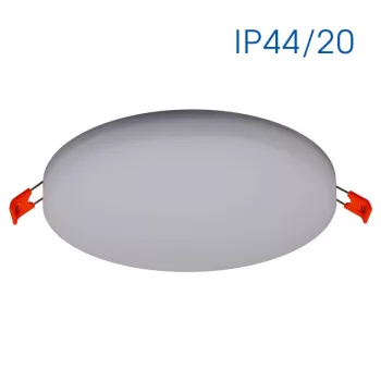   Vivalux LED panel, 24W, 4000K, 2400lm, 230V, IP44/20, sülyyesztett, kerek, Rondo
