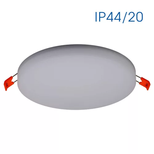 Vivalux LED panel, 24W, 4000K, 2400lm, 230V, IP44/20, sülyyesztett, kerek, Rondo