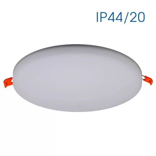 Vivalux LED panel, 36W, 4000K, 3600lm, 230V, IP44/20, sülyyesztett, kerek, Rondo
