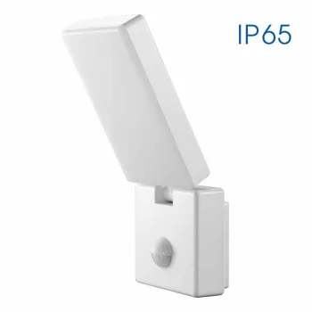   Vivalux fali lámpa mozgásérzékelővel,  10W, SR14, IP54, 4000K, fehér, ZURI