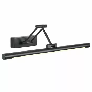   Vivalux LED fürdőszobai lámpa, 9W, 4000K, 540lm, 230V, IP20, fekete, Rimini