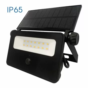   Vivalux Szolár Led reflektor, mozgásérzékelővel, 8W, 800lm, IP65, 4000K, Fekete, UNO