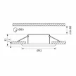 Vivalux spot lámpatest, MR16, max:35W, IP44, 12V, fekete EDI