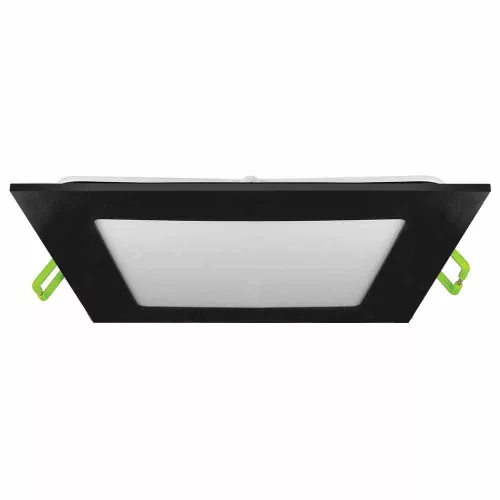 Vivalux Led panel, 6W, 4000K, IP20, 400lm, 230V, 120°, kocka, fekete, Grid
