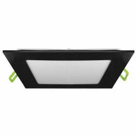   Vivalux Led panel, 12W, 4000K, IP20, 850lm, 230V, 120°, kocka, fekete, Grid