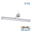 Vivalux LED tükörmegvilágító, 8W, IP44, 3000-4000K, 640lm, CCT, króm, Armi