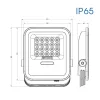   Vivalux reflektor napelemmel HECTOR Szolár LED, 200W, 6400K, 1300lm, IP65, 2 év garancia, Nyalábszög 120º, ABS fekete 