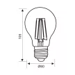 Vivalux Led Premium Filament fényforrás, E27, AF60, 11W, 1521lm, 3000K, 230V, 360°, Ø60x105mm, átlátszó,5 ÉV GARANCIA