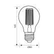 Vivalux Led Premium Filament fényforrás, E27, AF60, 14W, 2000lm, 3000K, 230V, 360°, Ø60x105mm, átlátszó,5 ÉV GARANCIA
