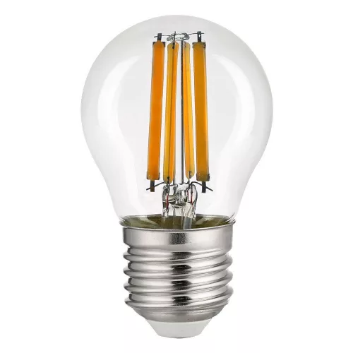 Vivalux Led Premium Filament fényforrás, E27, GF45, 7W, 960lm, 3000K, 230V, 360°, Ø45x72mm, átlátszó, Kisgömb,5 ÉV GARANCIA