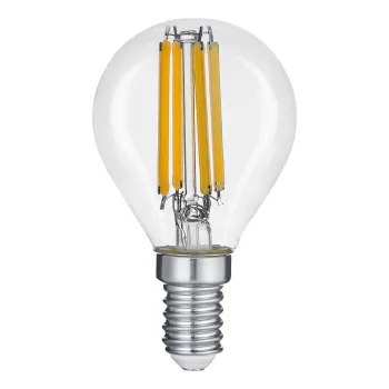  Vivalux Led Premium Filament fényforrás, E14, GF45, 7W, 960lm, 4000K, 230V, 360°, Ø45x72mm, átlátszó, Kisgömb,5 ÉV GARANCIA