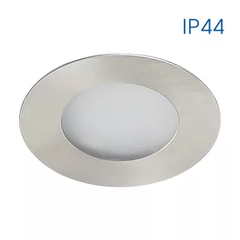   Vivalux Led Spot, 2W, 4000K, 150lm, 230V, IP44, Ø65x14mm, Furat: 58mm, Kerek, Szatén, OLI LED