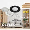   Vivalux Led Spot, 2W, 4000K, 150lm, 230V, IP44, Ø65x14mm, Furat: 58mm, Kerek, Szatén, OLI LED