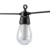   Vivalux Led Szolár Lámpafüzér távirányítóval, RGB+W (3000K), IP44, 8 m, 10 lámpa, Fiesta