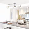   Vivalux Oldalfali lámpa, 3XE14, Max. 3X7W, IP20, 230V, 			480x100x190mm, Króm, Aneke