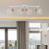   Vivalux Mennyezeti lámpa, 4XE27, max. 4X7W, IP20, 230V, 810x100x220 mm, Fa/Fehér, FRODO