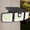   Vivalux Napelemes LED Reflektor mozgásérzékelővel, 7W, 6400K, 700lm, IP44, BAT
