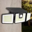 Vivalux Napelemes LED Reflektor mozgásérzékelővel, 7W, 6400K, 700lm, IP44, BAT