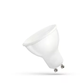   Led Fényforrás, Opál, GU10, 6W, 3000K, 440/500lm, 49x59 [mm], 17000h, 120°, 230V