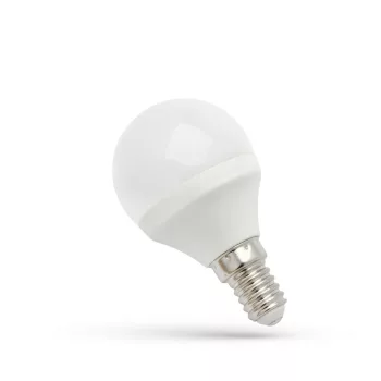   Led Fényforrás,Kisgömb, Opál, E14, 6W, 540lm, 4000K, 45x82 [mm], 17000h, 160°, 230V