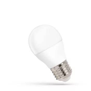   Led Fényforrás, Kisgömb, Opál, E27, 8W, 710lm, 3000K, 47x89 [mm], 17000h, 160°, 230V