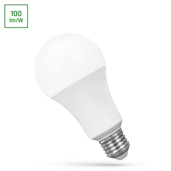   Led Fényforrás, Opál, E27, 18W, 1800lm, 3000K, 70x137 [mm], 17000h, 180°, 230V