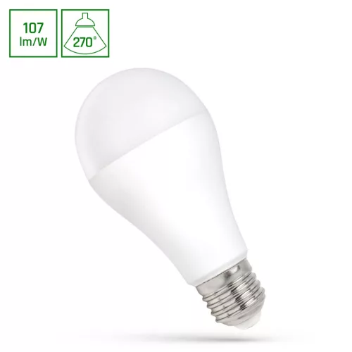 Spectrum LED fényforrás, E27, 15W, 6000K, 1600lm, 230V, 270°