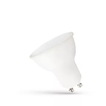   Led Fényforrás, Dimmelhető, Opál, Dimmelhető, GU10, 6W, 4000K, 410/480lm, 50x56 [mm], 17000h, 120°, 230V