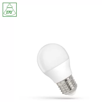   Spectrum LED Féynforrás, E27, G45, 1W, 3000K, 90lm, 230V, 270°