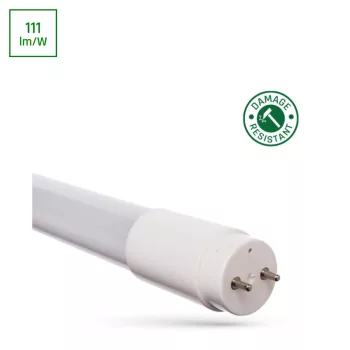   Nano műanyag Led Fénycső, 9W, 230V, 1000lm, 3000K,  270°, G13, 28X600mm