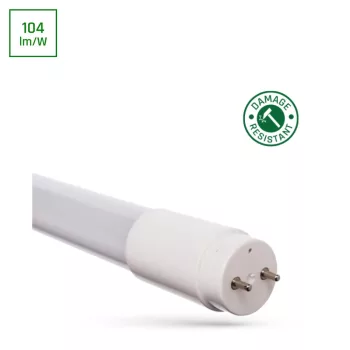   Nano műanyag Led Fénycső, 24W, 230V, 2500lm, 3000K,  270°, G13, 28X1500mm