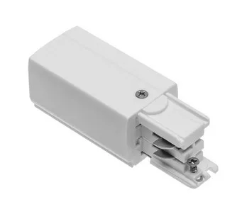 3 fázisú sín betápvég az X-RAIL-hez , 98x35mm, jobbra, fehér