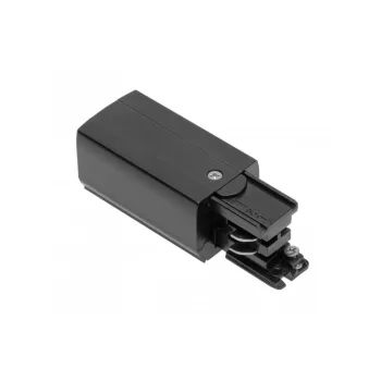   3 fázisú sín betápvég az X-RAIL-hez , 98x35mm, jobbra, fekete